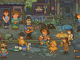 把最喜欢的电影雨中曲做成了毕设