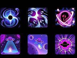 很久以前画的技能icon 游戏已上线