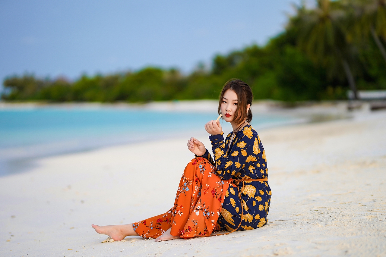马尔代夫finolhu菲洛夫岛|摄影|人像摄影|猫璇玑_原创作品-站酷zcool