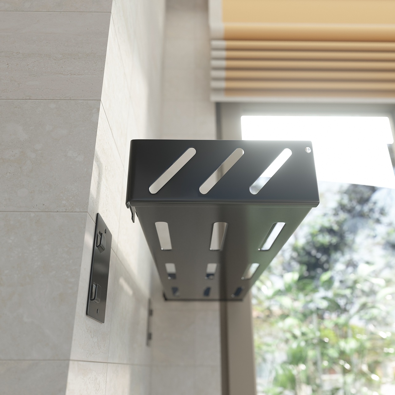 电商产品图#C4D#一些厨房挂件置物架3D渲染合集