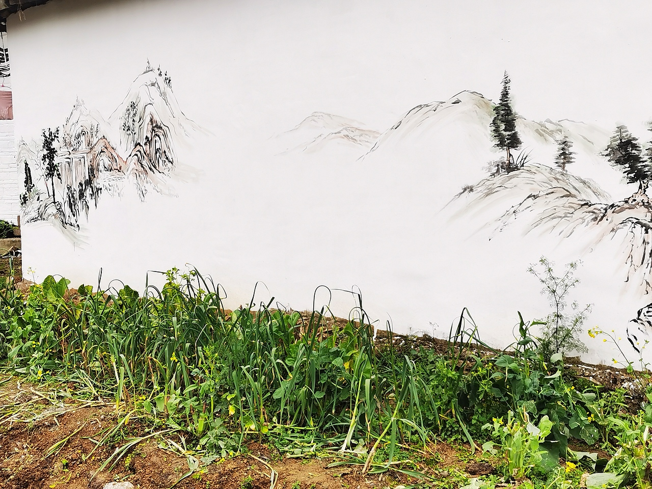 新农村墙绘,新农村壁画,乡村文化墙,农村墙绘