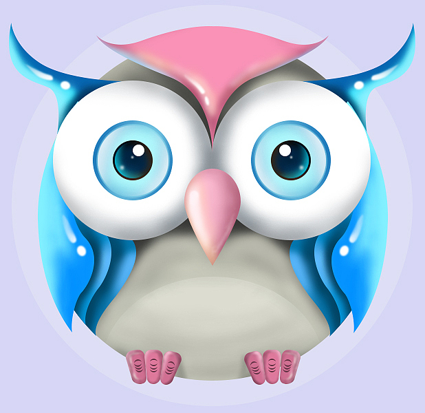 猫头鹰（图ZNzcxMjg3NjA=） - 创作习作 - 站酷设计师敌敌畏真好喝原创素材 - 站酷ZCOOL