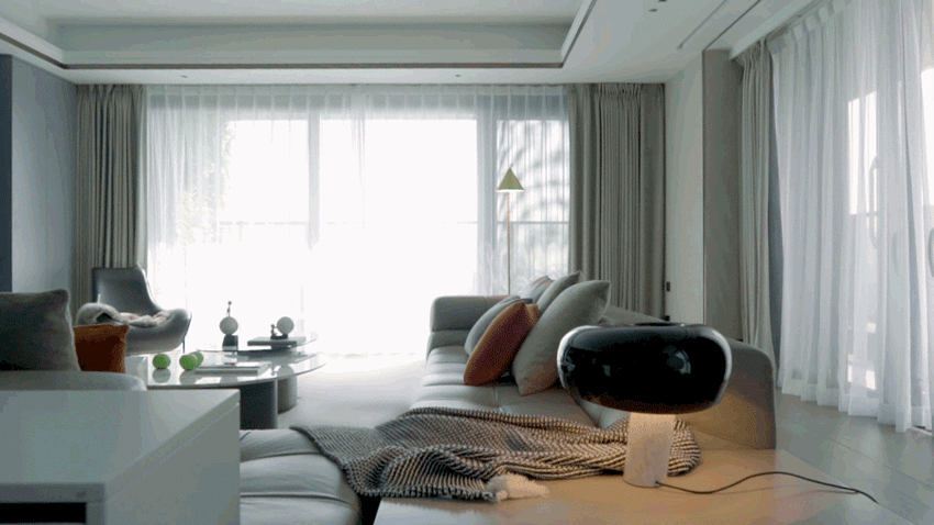 老鹰空间设计 ▏港式轻奢风，320平大平层室内设计（图ZMjE3NTgyNTIw） - 家装设计 - 站酷设计师老鹰空间设计原创素材 - 站酷ZCOOL