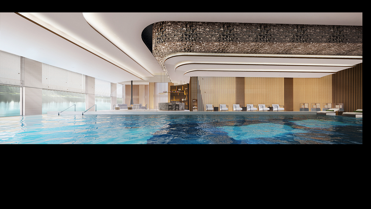 游泳馆设计（图ZMjU5NTcyMDA4） - 商业空间设计 - 站酷设计师王小小小小群原创素材 - 站酷ZCOOL