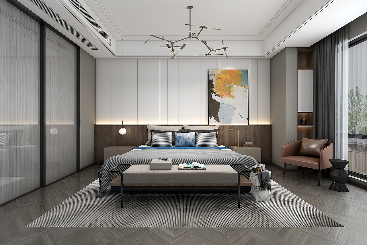 长安天玺200平方现代风格