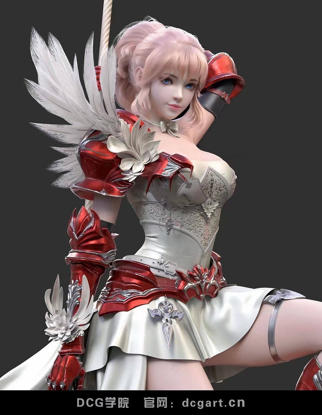 進(jìn)階班女武士（圖ZMjQ5MzU5NzY0） - 人物/生物 - 站酷設(shè)計(jì)師今天建模了嗎原創(chuàng)素材 - 站酷ZCOOL