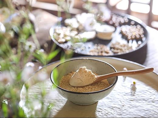 中国风美食摄影 │ 山药薏米芡实粉