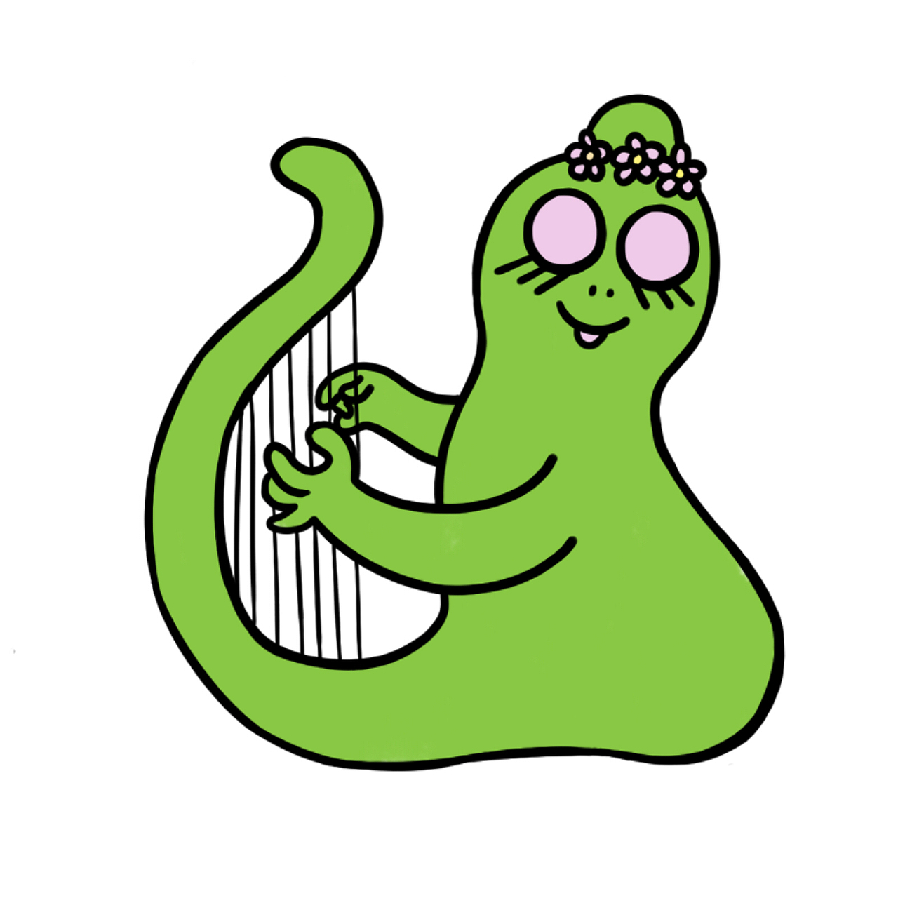 巴巴拉拉,喜欢音乐,自带乐器