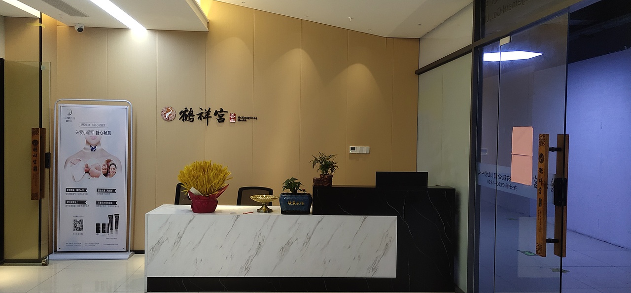 龙华美容院鹤祥宫文化墙