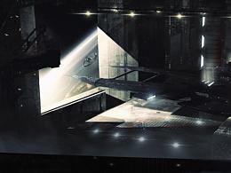 PS合成-科幻空間站內(nèi)景