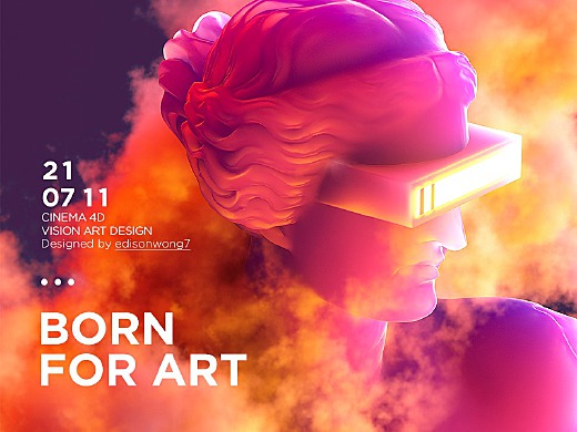 C4D习作-7月总结