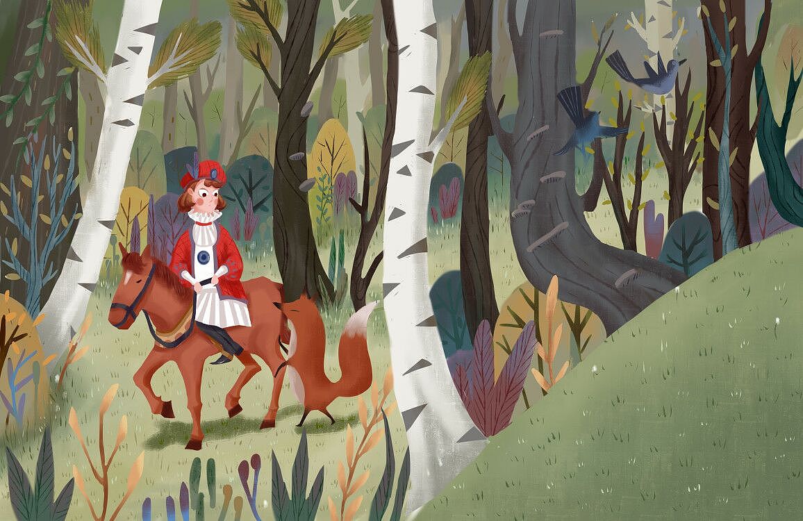 之前的绘本绘本风格练习（图ZMTIxNzUxMTk2） - 绘本 - 站酷设计师喵吉喵吉原创素材 - 站酷ZCOOL