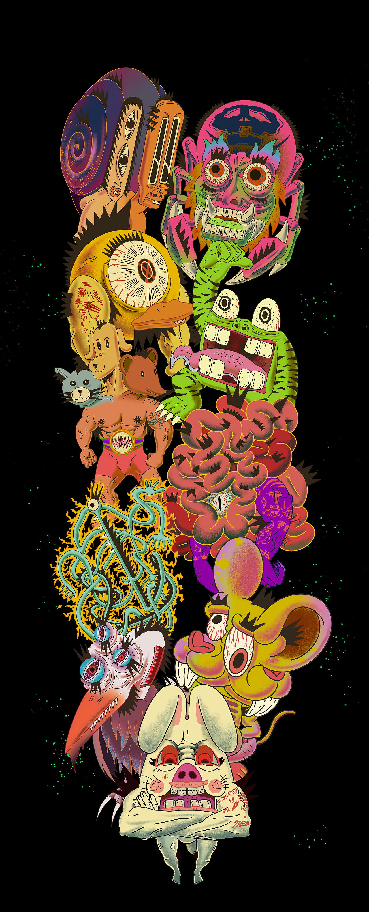 *《超自然妖怪#0111》SUPERNATURAL MONSTER (10/100)