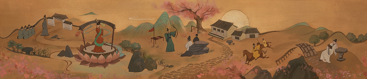 古风创作（月见书院）（图ZMjc0Njg5Mjg4） - 艺术插画 - 站酷设计师介鱼原创素材 - 站酷ZCOOL
