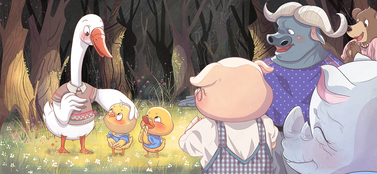 儿童插画（四）（图ZMjUwNTY2MzQw） - 儿童插画 - 站酷设计师蜗牛Even原创素材 - 站酷ZCOOL