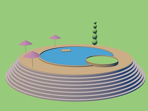 C4D场景制作（个人主页-ZNDYxNzU3NTY=） - 场景 - 站酷设计师丫头后知后觉原创素材 - 站酷ZCOOL