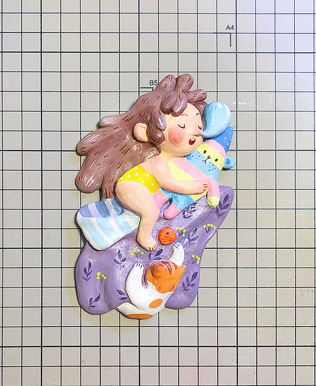 上色的时候记得颜色不要过多,这样才能保持高级感哦~