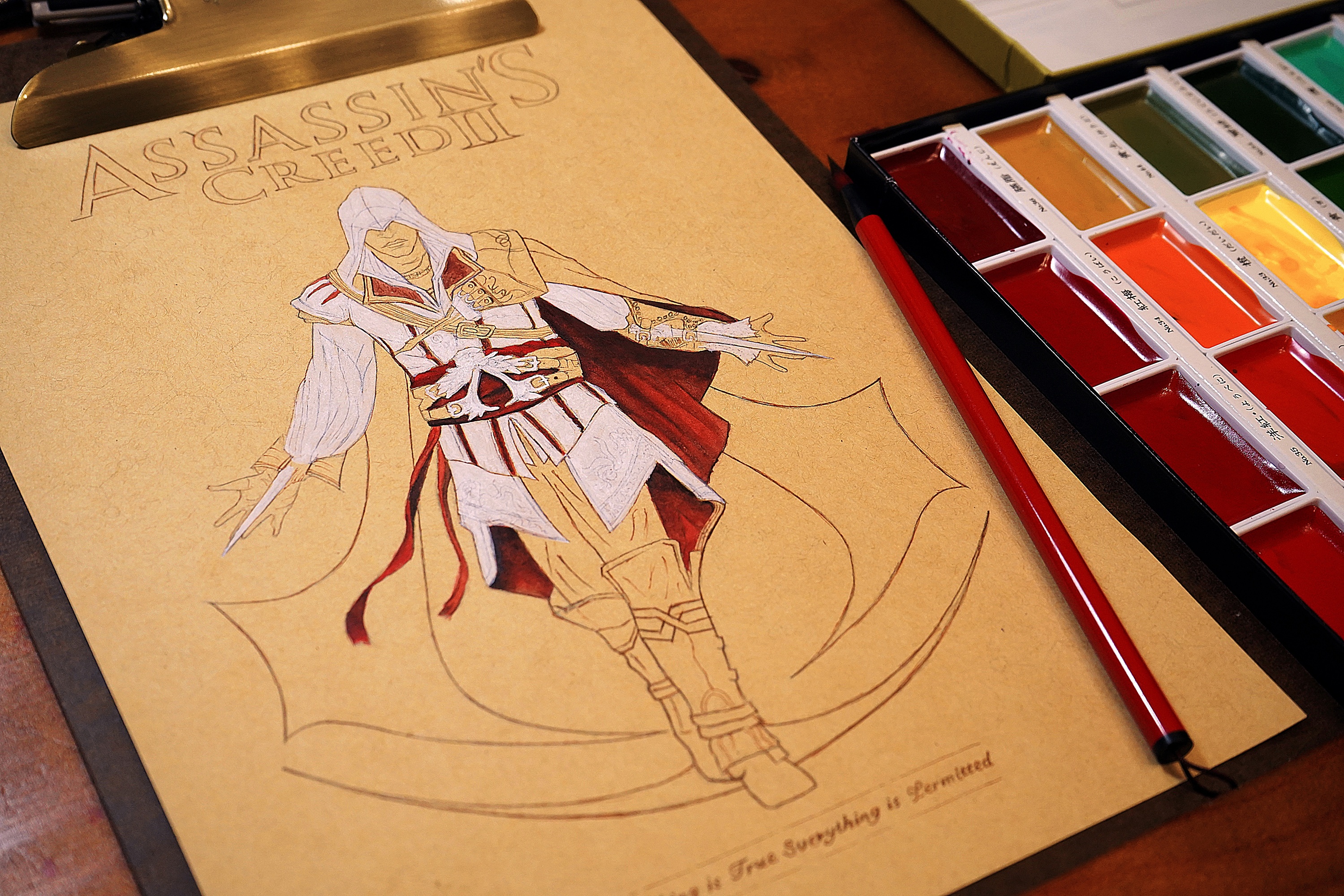 刺客信条 | assassins - 水彩