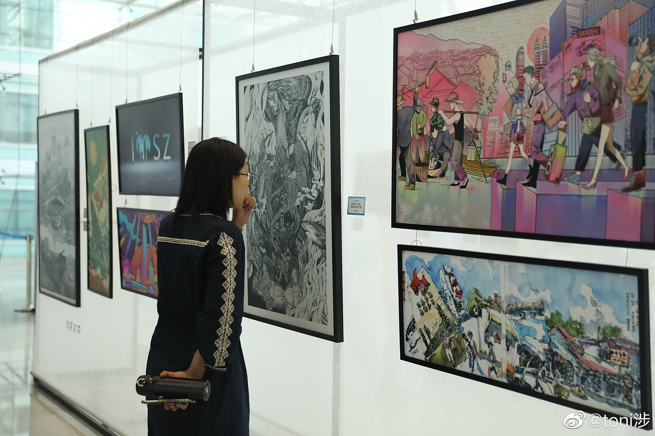 我爱深圳 改革开放40周年插画大赛