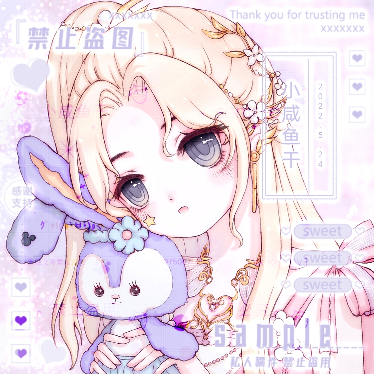 头像（图ZMzAyNzMyODky） - 绘画 - 站酷设计师小咸鱼干想翻身原创素材 - 站酷ZCOOL