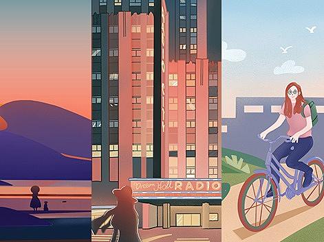 一周插画总结-2（个人主页-ZMzk1NzEzMzY=） - 创作习作 - 站酷设计师眷尾原创素材 - 站酷ZCOOL