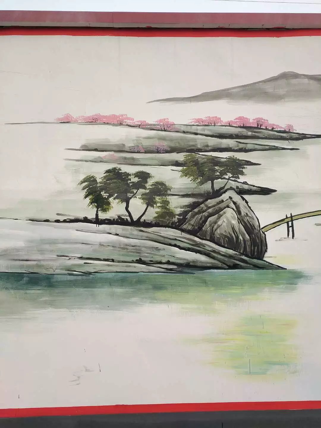 蜀绘壁画作品-乡村文化墙（图ZMTE3NTA2MTE2） - 建筑设计 - 站酷设计师蜀绘壁画原创素材 - 站酷ZCOOL