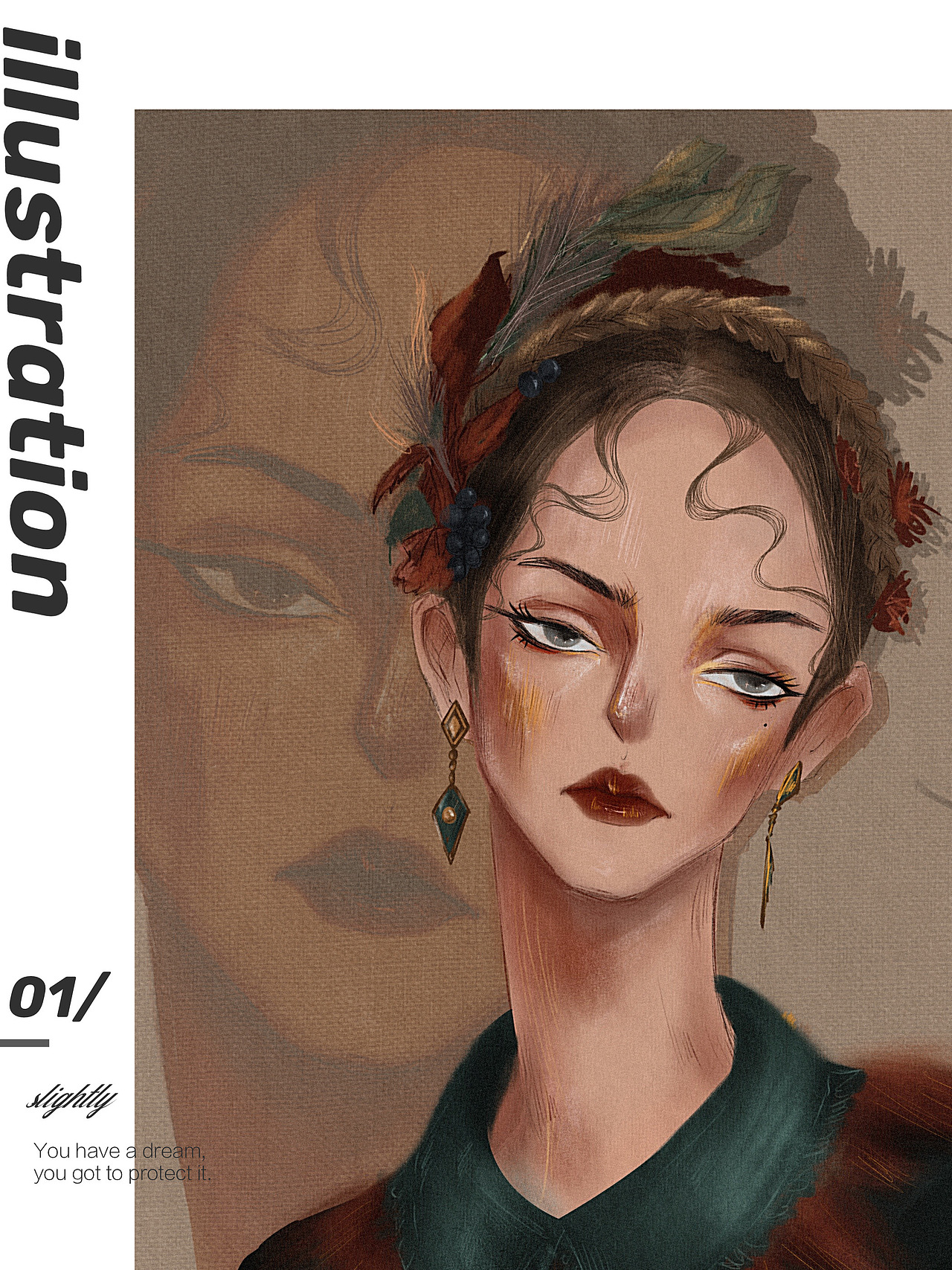 杂志风｜插画（图ZMjI0MTcwOTUy） - 商业插画 - 站酷设计师少少mtona原创素材 - 站酷ZCOOL