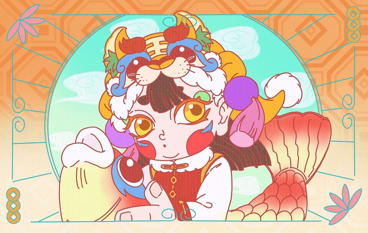 虎年娃娃（图ZMjg0ODAyMzI0） - 图案 - 站酷设计师CCAP_原创素材 - 站酷ZCOOL