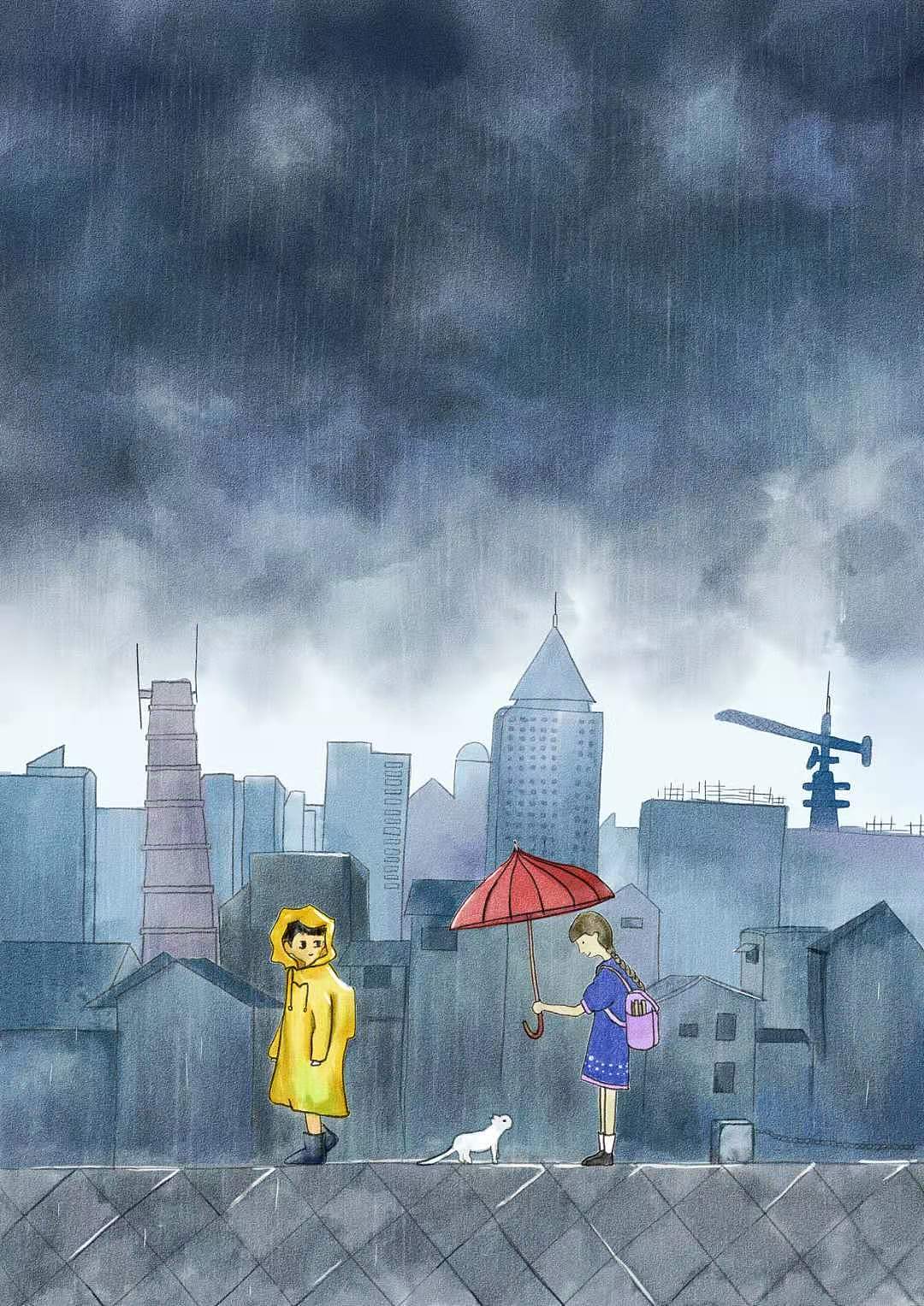 下雨了_下雨了儿童画 - 电影天堂
