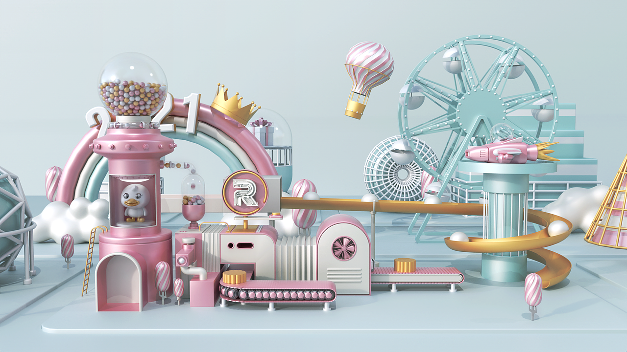 练习的小场景（图ZMjYxMjI4NTQw） - 其他 - 站酷设计师我肚子饿饿原创素材 - 站酷ZCOOL