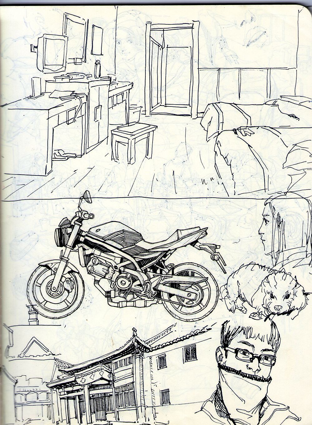 夹心山楂的随笔速写