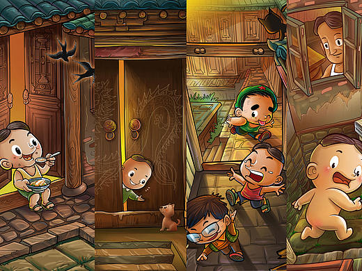 我童年的四合院（系列一）