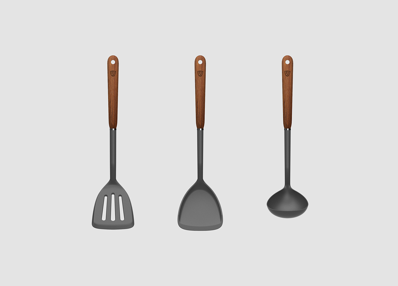 中式硅胶勺铲 Chinese spoon shovel suit（已投产）（图ZMjM3MDczNjQw） - 生活用品 - 站酷设计师BIGBIGBIGZHANG原创素材 - 站酷ZCOOL