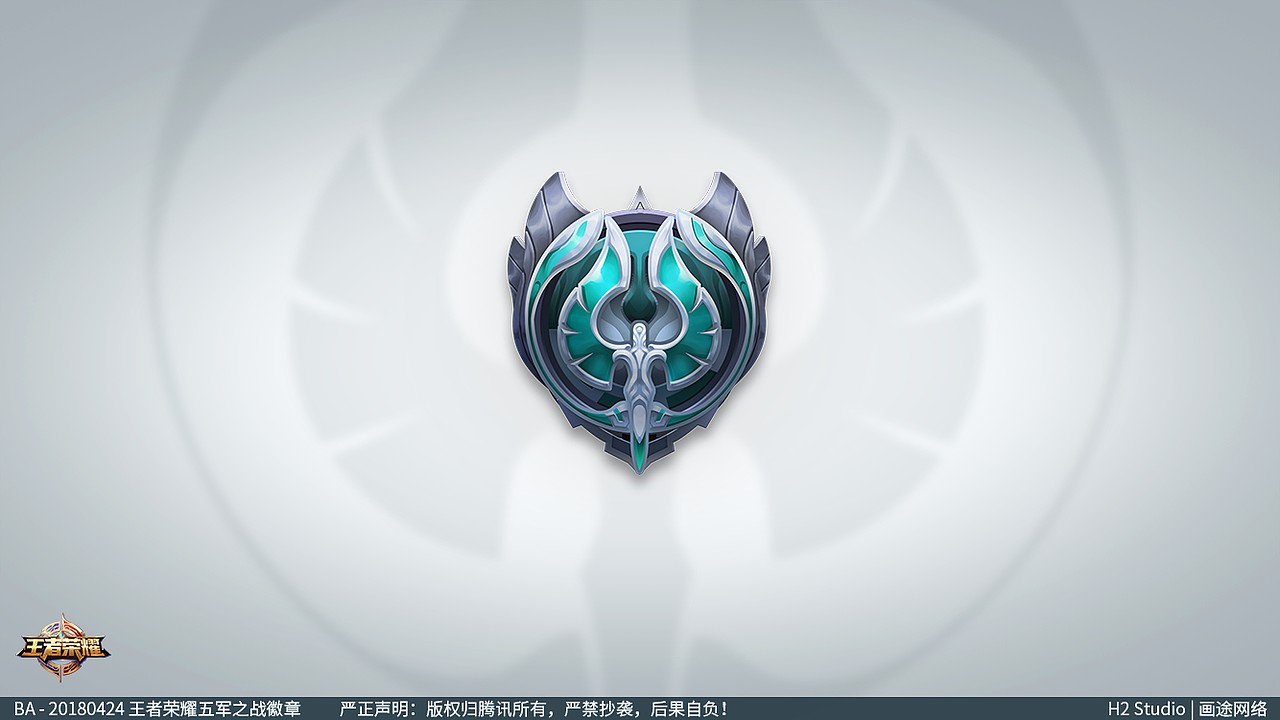 画途网络 | 《王者荣耀》五军之战徽章视觉展示（图ZMTMxOTk5MjA4） - 游戏UI - 站酷设计师YIGOUI原创素材 - 站酷ZCOOL