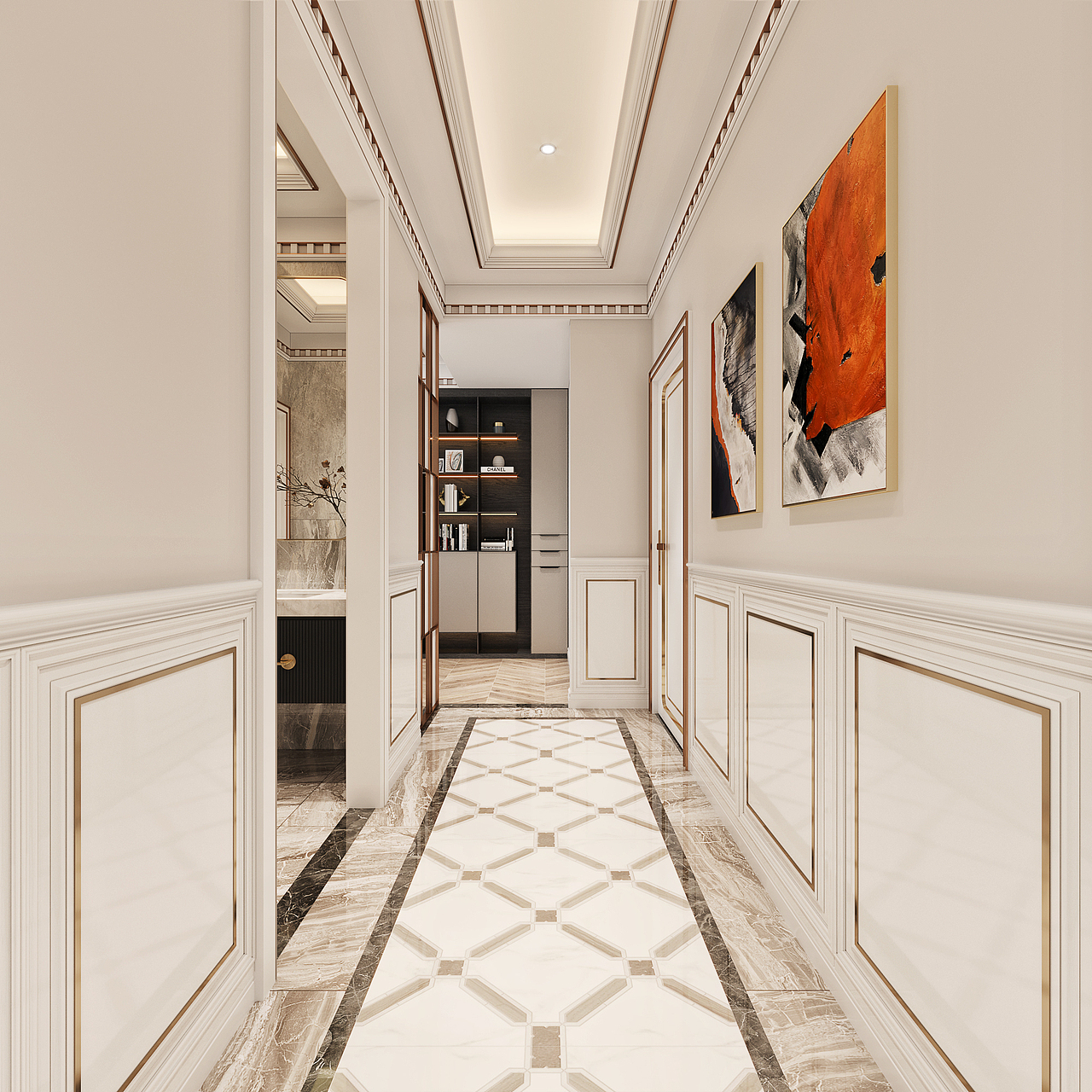 现代轻奢全屋一套