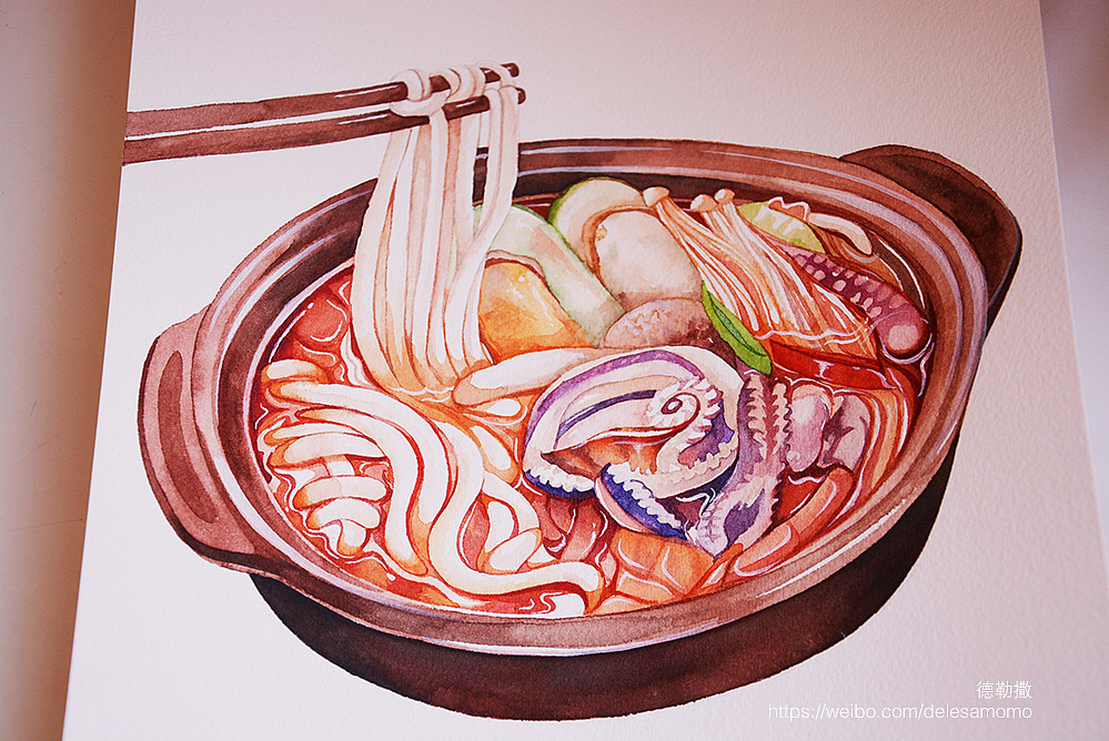 一组美食（图ZMjYwODYzMzQw） - 艺术插画 - 站酷设计师delesa原创素材 - 站酷ZCOOL