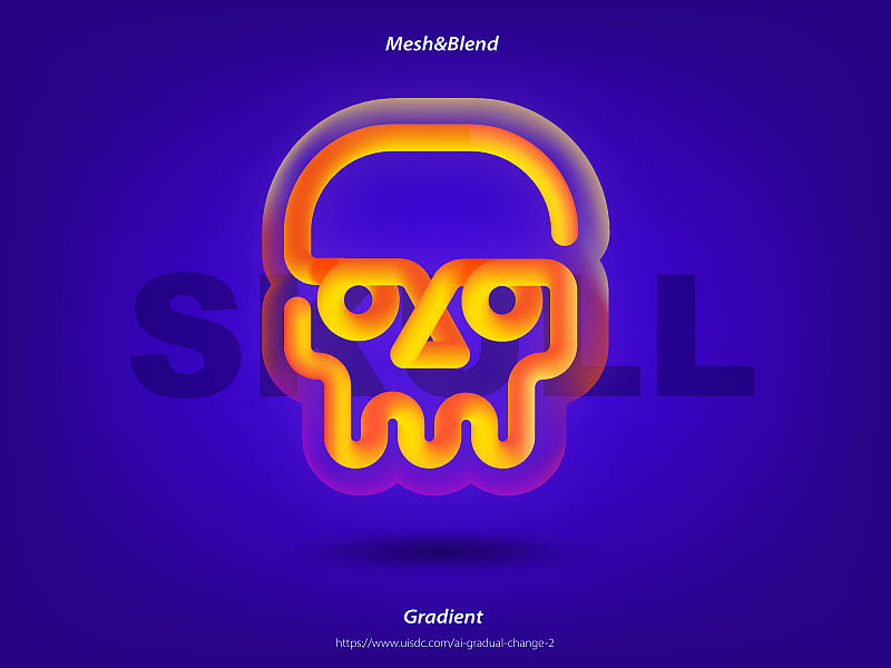 超实用！高手的 Ai 兵器谱之「渐变知识」全方位解析（图ZMjQ1NzcxNTE2） - 图标 - 站酷设计师w熊猫原创素材 - 站酷ZCOOL