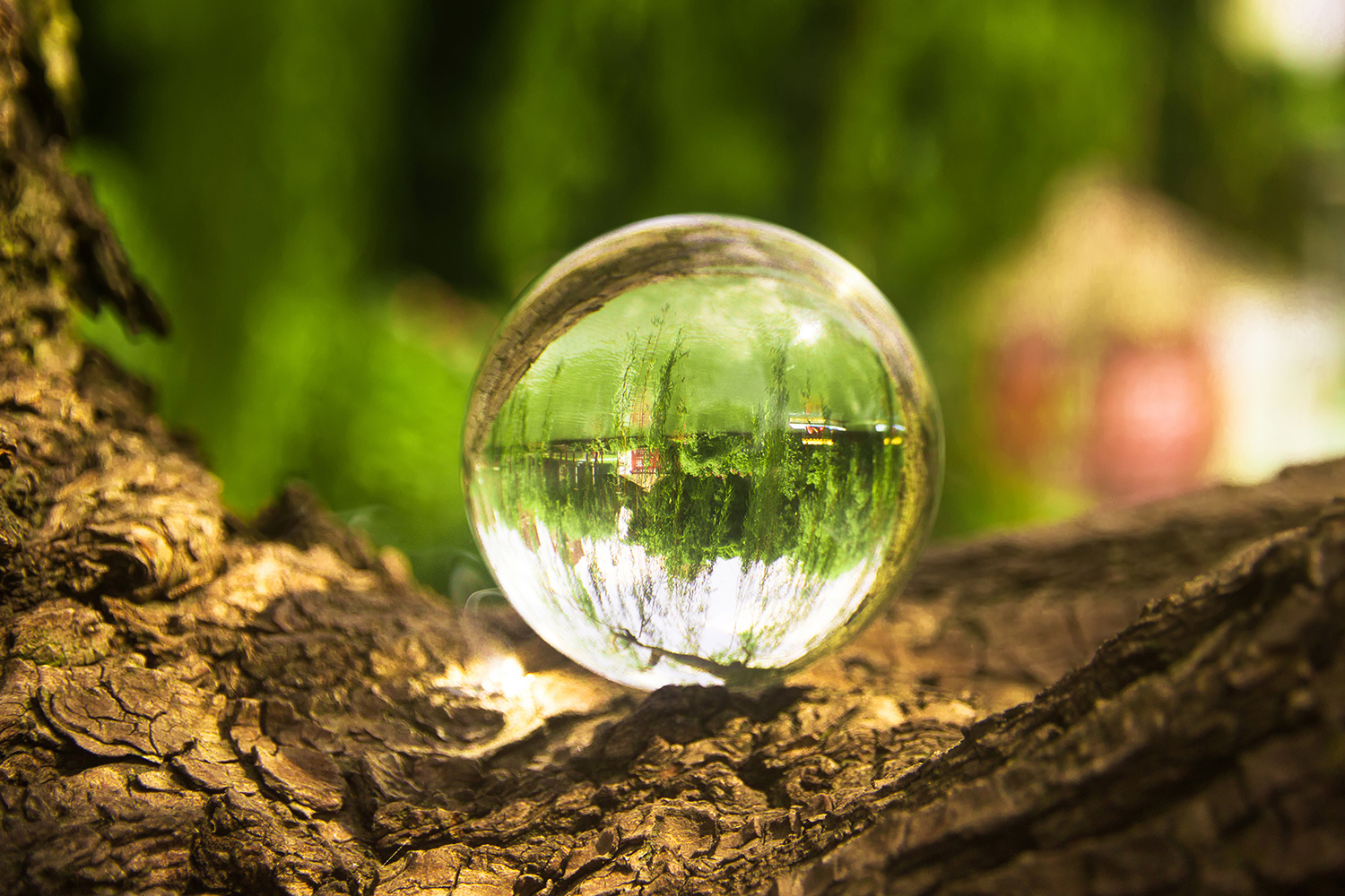 微缩景观-玻璃球主题摄影