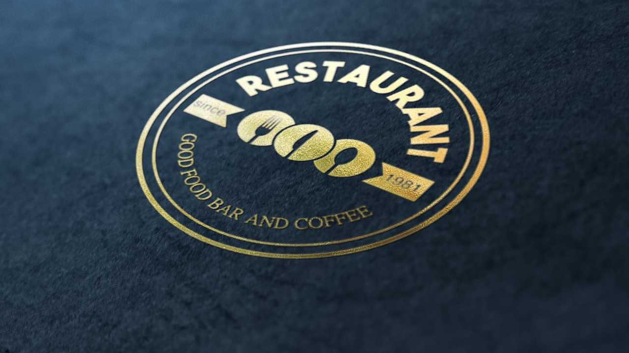 “RESTAURANT”美食餐厅LOGO设计
