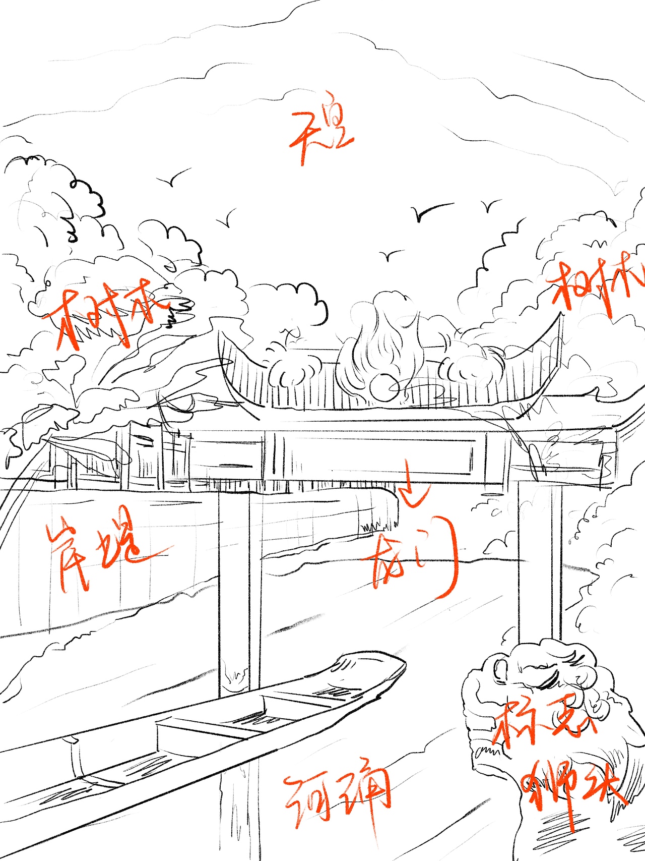 顺德地标 | 插画（图ZMjkxNTc2NzYw） - 商业插画 - 站酷设计师SHAnny小朋友原创素材 - 站酷ZCOOL