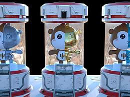 国潮超级IP悟多多之《悟π星球-机甲潮艺》展