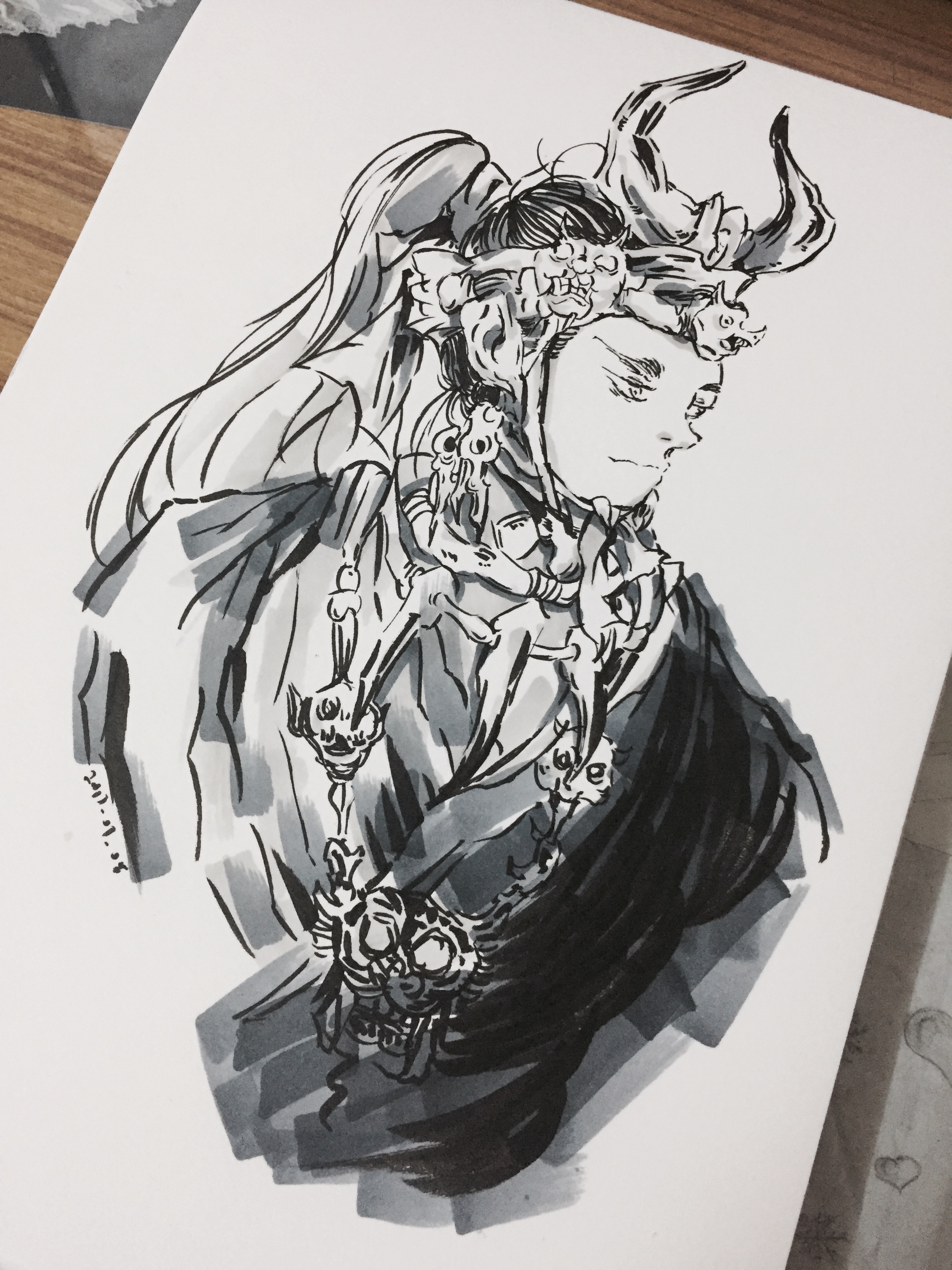 秀丽笔近期练习