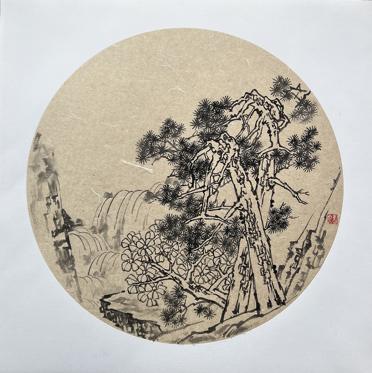 2021山水小品练习（图ZMjk0NTE4Njcy） - 绘画 - 站酷设计师插画小Man原创素材 - 站酷ZCOOL