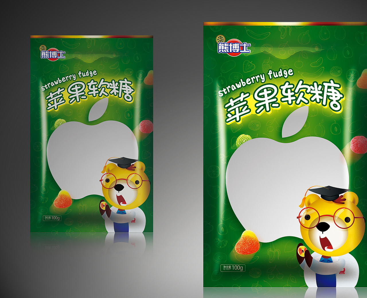 熊博士品牌卡通形象（图ZNzU0OTUyMjQ=） - 包装 - 站酷设计师射手座的李小喵原创素材 - 站酷ZCOOL