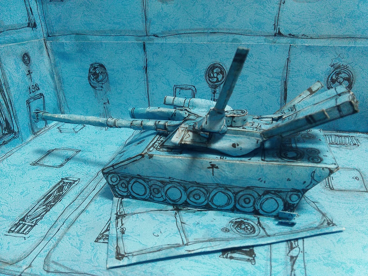 机电豹原-a坦克歼击车