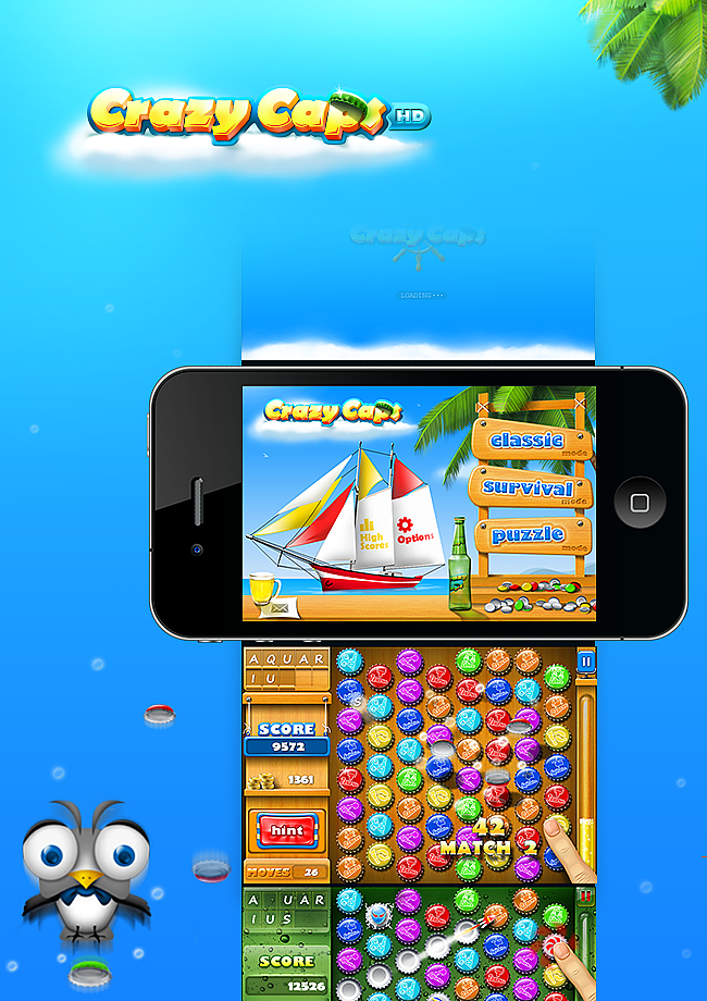 CrazyCaps（图ZMTcwMzA2MzY=） - 游戏UI - 站酷设计师aboutwei原创素材 - 站酷ZCOOL