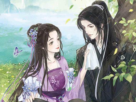 《一不小心成了白月光》（个人主页-ZNTg2Njk5OTY=） - 商业插画 - 站酷设计师小地瓜0_0原创素材 - 站酷ZCOOL