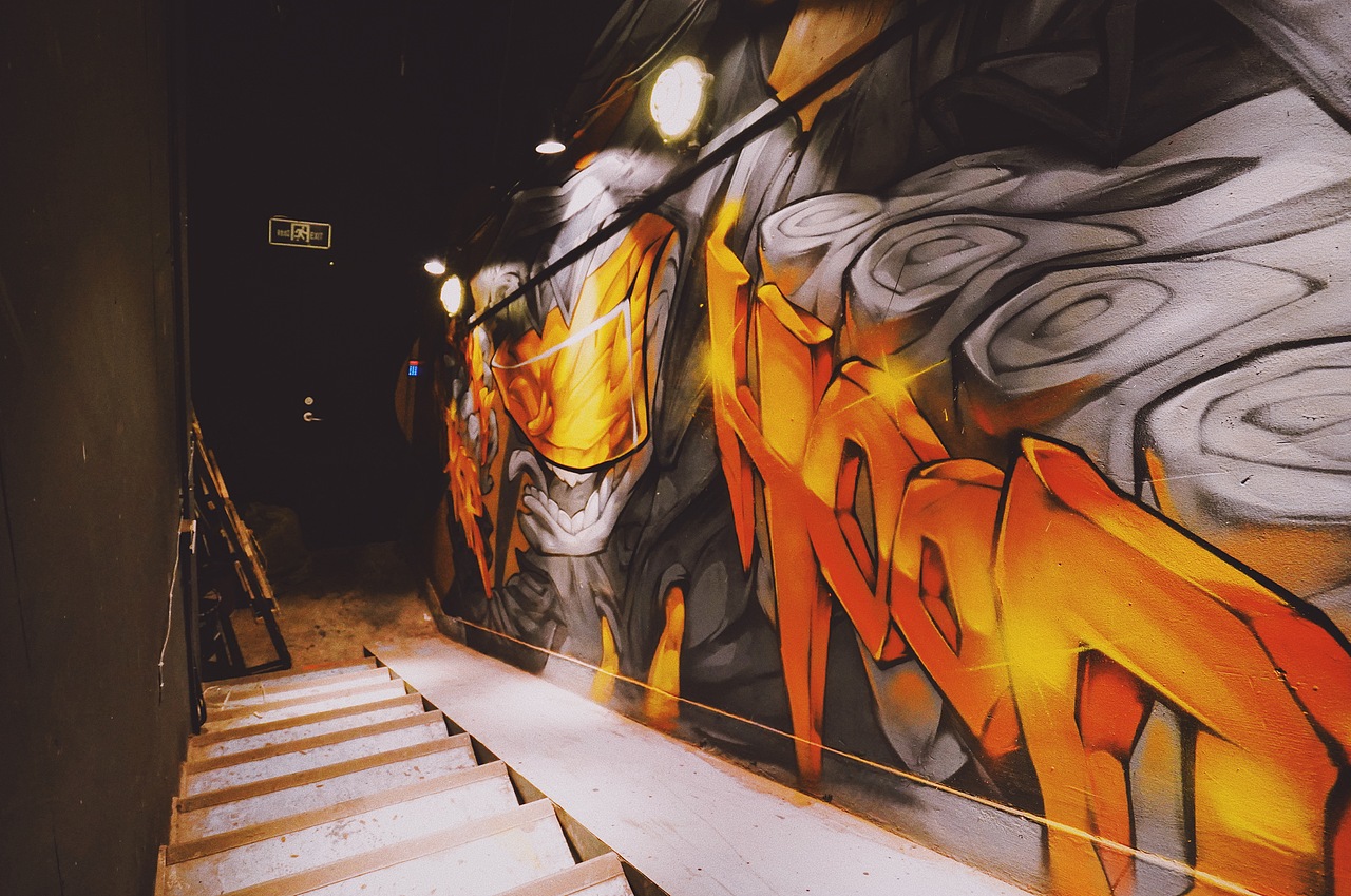 上海studiox舞蹈工作室商业涂鸦