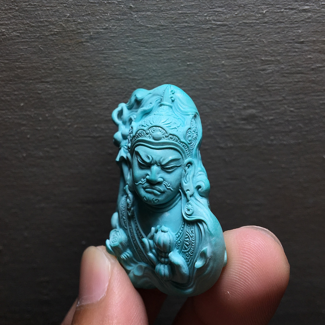 绿松石-《莲花大士》