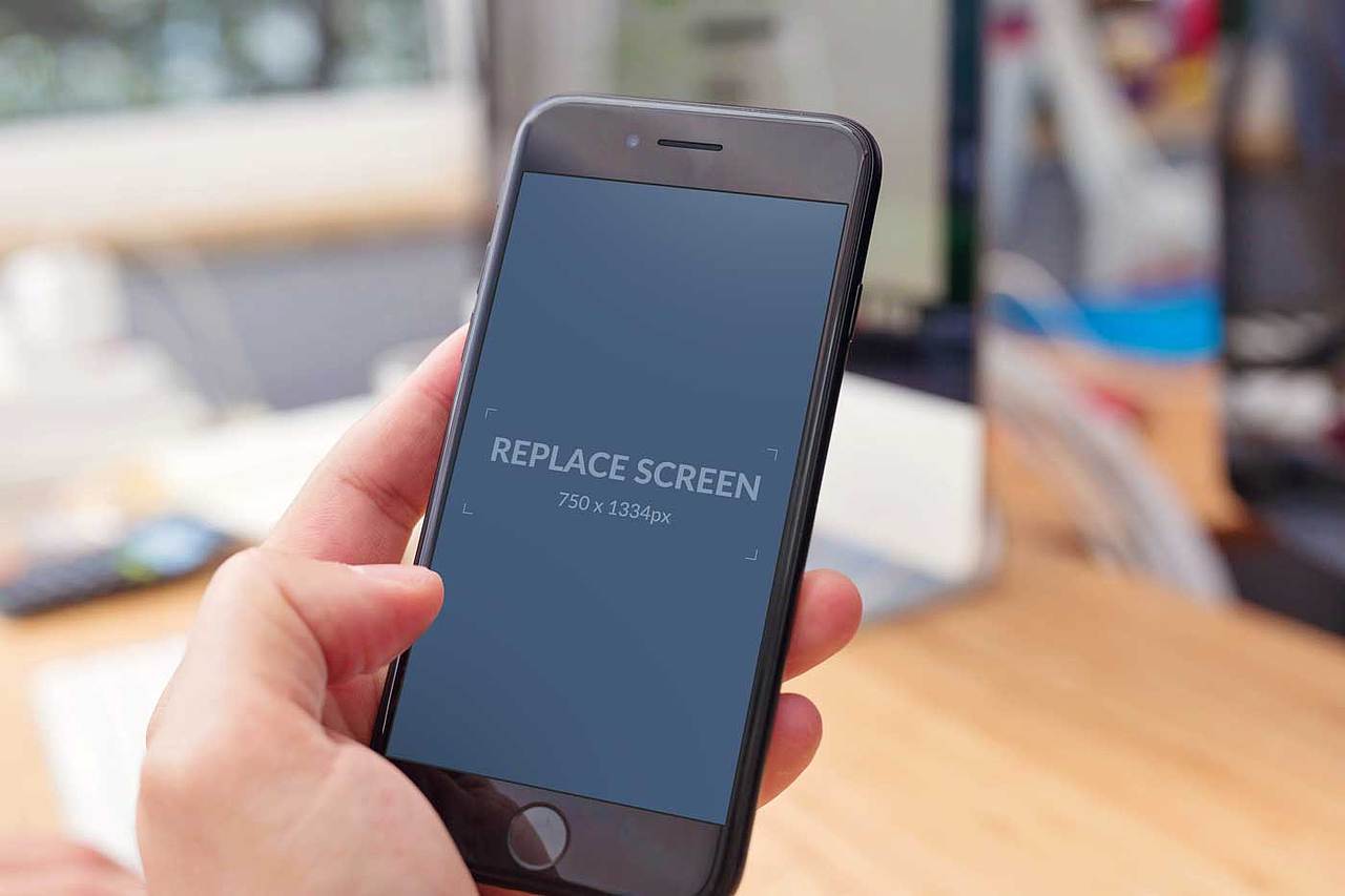 iphone6 /iphone7手机展示模版 mockup